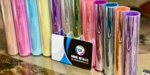 MIRROR GLASS SEQUINS ROLLS