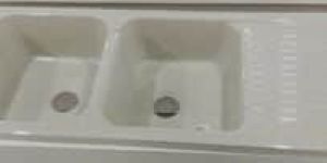 White Acrylic Kitchen Sink