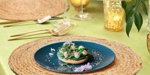 Round Jute Table Mat