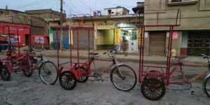 200 Kg Mild Steel Ice Cream Tricycle