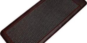 Mamulya's Black Tourmaline Hexagon Stones Therapy Mat