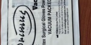 Powder Free Sterile Surgical Gloves with Vacumm Pack