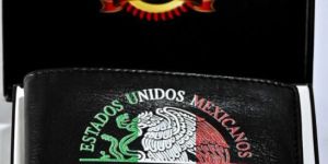 Mens Guerrero Cow Hunter Leather Wallet