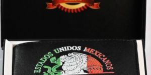 Mens Mexico Cow Hunter Leather Wallet