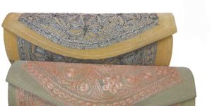 Kashmiri Tilla Work Round Pouches