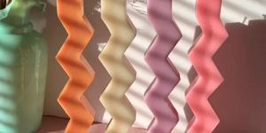 Zig Zag Scented Candle