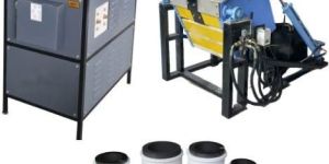 Gold & Silver Melting Furnace with Hydraulic Tilting