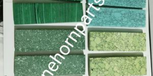 Reconstitute Stone White and Black Knife Handle Scales