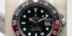 Rolex GMT Master II Red & Black Bezel First Copy Watch