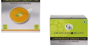 Pack of 2 Granules N Beans Lemongrass Ginger Instant Tea Premix