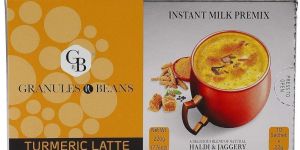 Pack of 2 Granules N Beans Turmeric Latte Instant Milk Premix