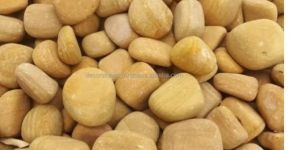 Teakwood Round Tumbled Sandstone Pebble Stones
