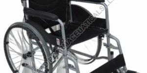 Stainless Steel Hospital Folding Wheelchair
