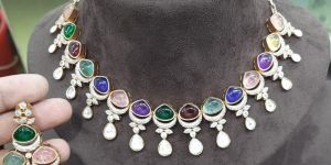 Deblate Tiyyani Necklace Set