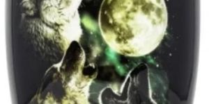 Wolf Cremation Human Ash Urns