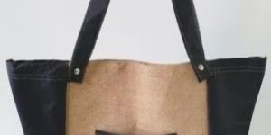 Plastic Coated Jute Hand Bag