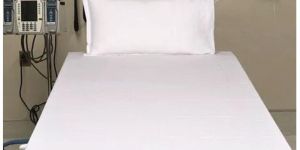 White Hospital Bed Sheet