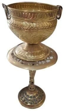 Golden Brass Planter