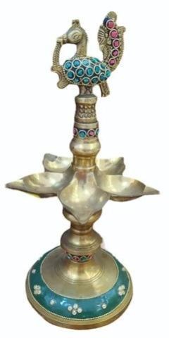 Handicrafted Brass Diya Stand