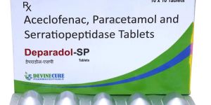 Aceclofenac Paracetamol Serratiopeptidase Tablet