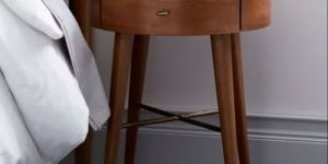 Round Bedside Table