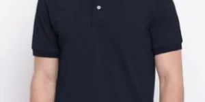Mens Plain Cotton Polo T-Shirt