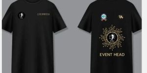 Mens Printed Round Neck T-Shirt