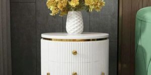 White Round Side Table: Elegant Space-Saving Solutions