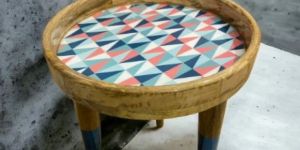 Wooden Side Table for Hotel Room