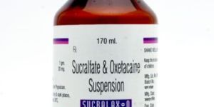 Sucralfate and Oxetacaine Suspension 170 Ml