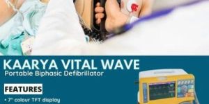 Kaarya Vital Portable Biphasic Defibrillator