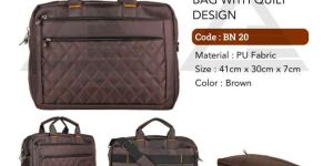 Leather Quilted Pattern Bag