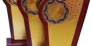 Wooden Memento Trophy