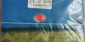 Sun Flower Cotton Dhoti Dupatta Set