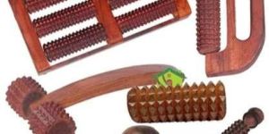 Acupressure Wooden Karela Massager
