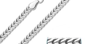 silver foxtail silver chain