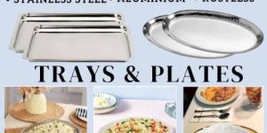 Xoxo SS Plates Trays