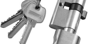 Stainless Steel 60mm Coin Mortise Cylinder Lock