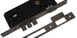 Z Black 45mm Double Door Mortise Lock