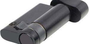 Z Black 45mm Half Cylinder Lock