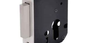 Z Black 50mm Mortise Dead Lock