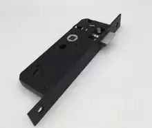 Z Black 50x85mm Double Door Mortise Lock