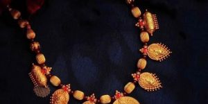 Gold Handcrafted Necklace