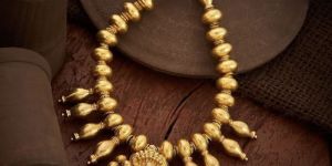 Gold Krishna Necklace
