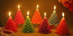 Christmas Tree Candle