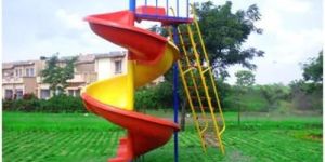 Spiral Playground Slide