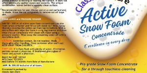 Active Touchless Foam Wash