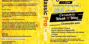 Ceramic Wash N Wax Car Shampoo