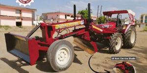 Tractor Grader Attachment Mahindra