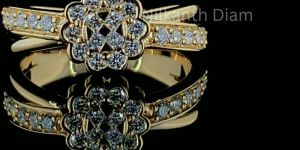 Round Lab Grown Diamonds Ring